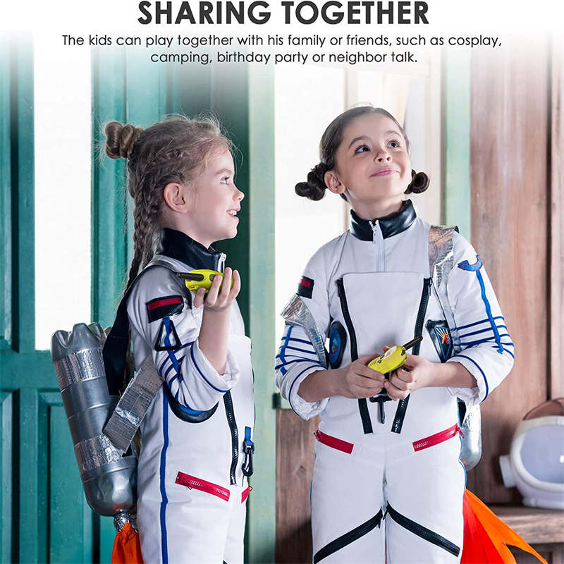 Beakey 2 Pcs Walkie Talkies for Kids 22 Channels Outdoor Adventure Gear-Green