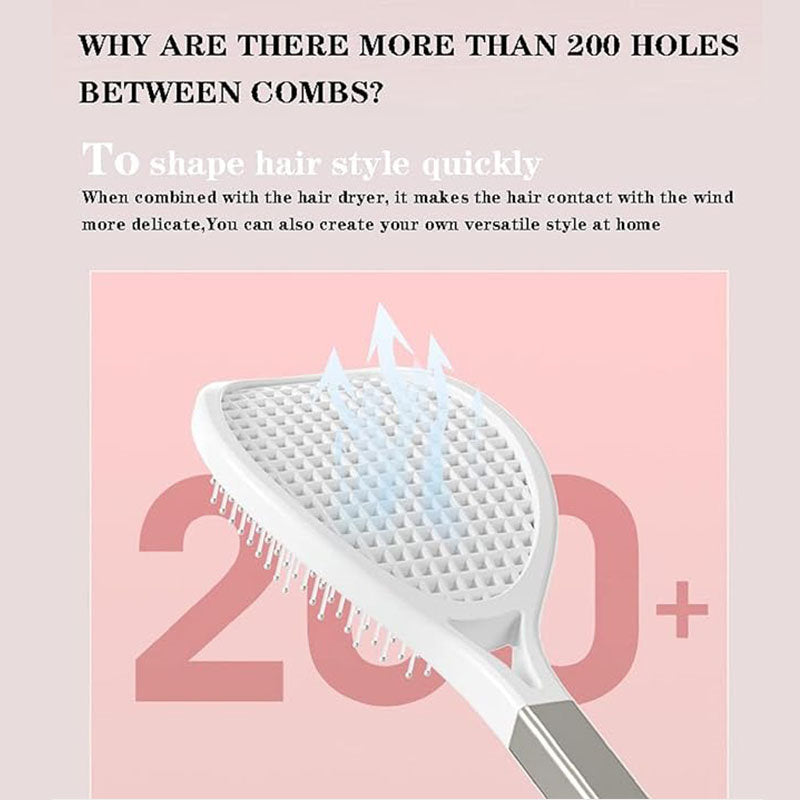 Beakey Wet Hair Brush Mesh Design Deeply Massage Scalp for Quick Shaping