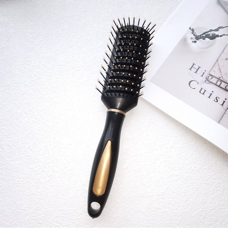 Beakey Wavy Comb Antistatic Hair Brush Ribs Pins Massage Brush for All Hair Types for Adults and Children