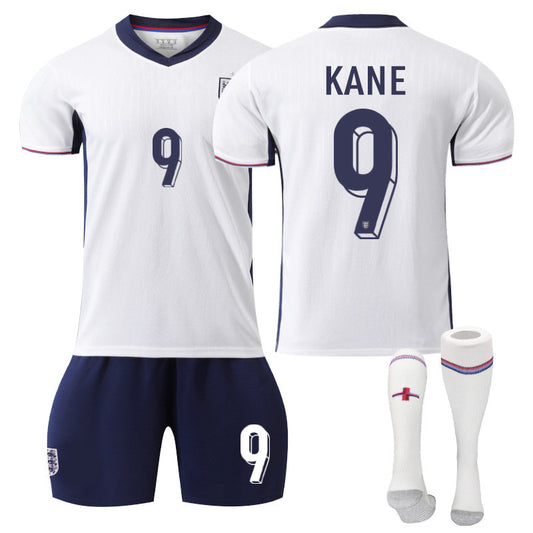 Beakey KANE #9 England Home Jersey Soccer Jersey Kit Football T-shirt Set for Adult Kids