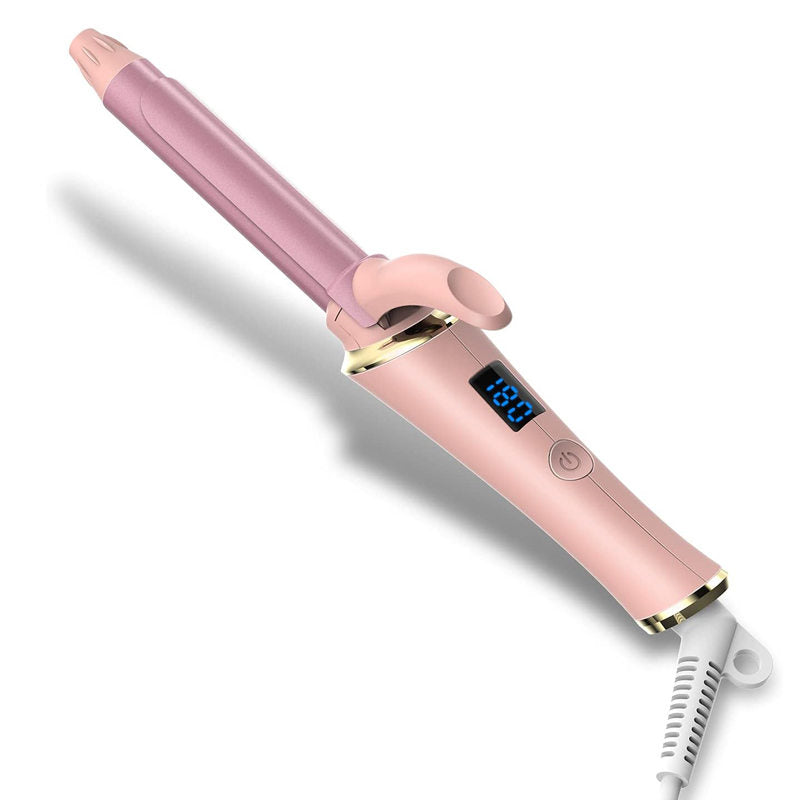 Beakey 3/4in Curling Iron LCD Display 5 Temps Fast Heat for Long & Short Hair