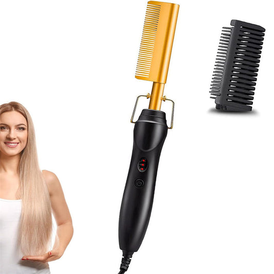 Beakey Heated Styling Comb Wet & Dry Anti-Scald Case for Natural Hair