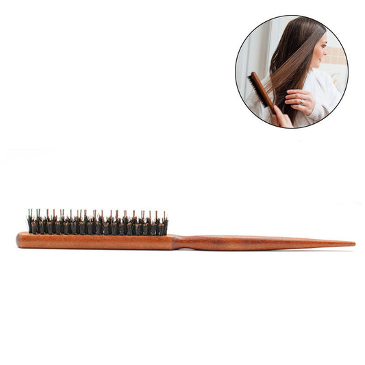 Beakey Teasing Hair Brush for Women with Rat Tail Pick for Hair Sectioning