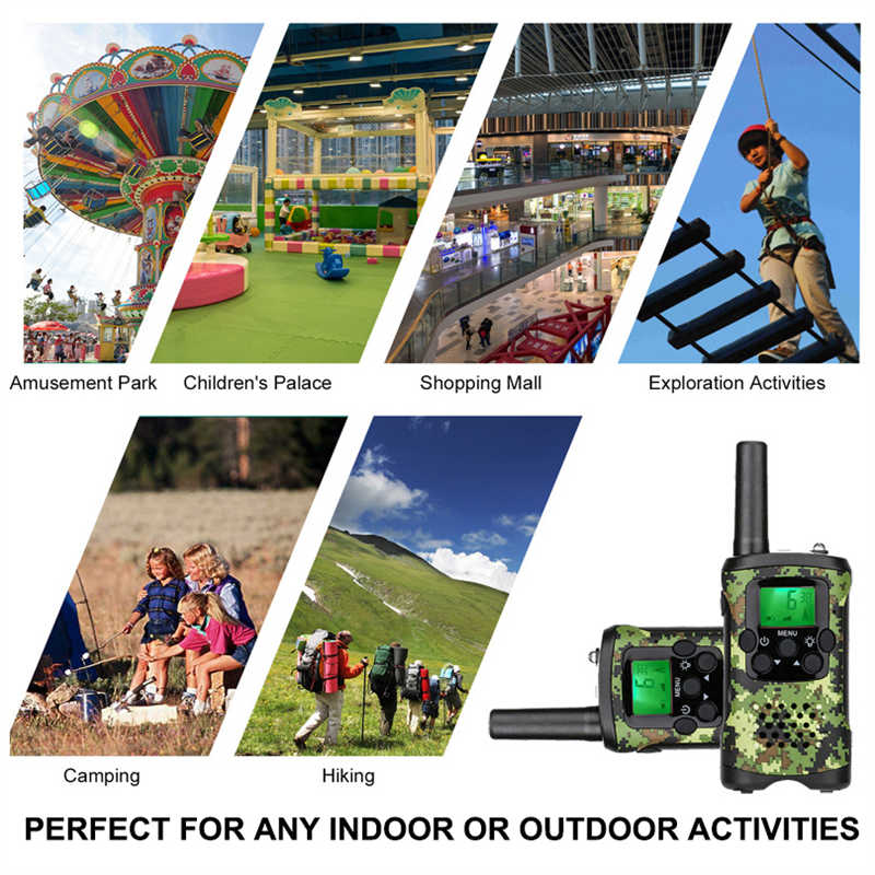 Beakey 2 Pcs Walkie Talkies for Kids 3 Miles Long Range fit Adventure Game