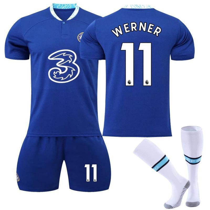 Beakey WERNER #11 Chelsea Home Jersey 2022/23 Soccer Jersey Kit For Adult Kids