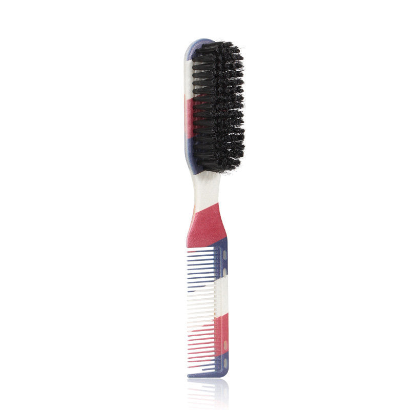 Beakey 2 in 1 Hair Brush Comb Dual Heads Hairdressing Tools for Men-StripeA
