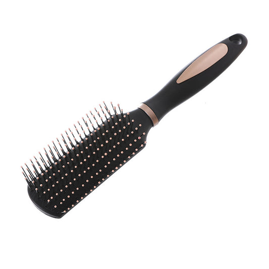 Beakey Massage Hair Brush for Men and Women Nylon Bristle Pins Brushes  for All Wet or Dry Hair Types Styling-Rectangle