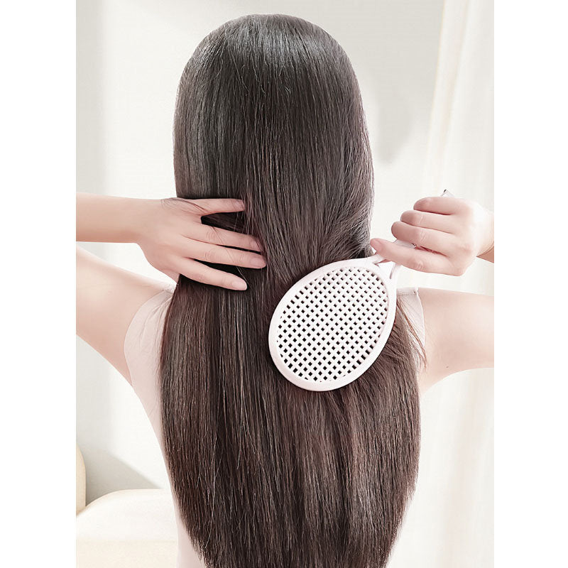 Beakey Wet Hair Brush Mesh Design Deeply Massage Scalp for Quick Shaping