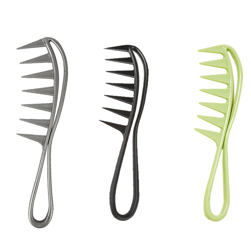 Beakey 3 Pcs Wide Tooth Combs Dry Wet Use for Massaging Styling-SetC