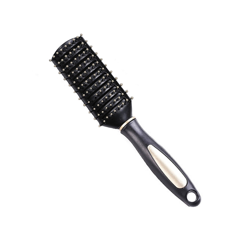 Beakey Wavy Comb Antistatic Hair Brush Ribs Pins Massage Brush for All Hair Types for Adults and Children