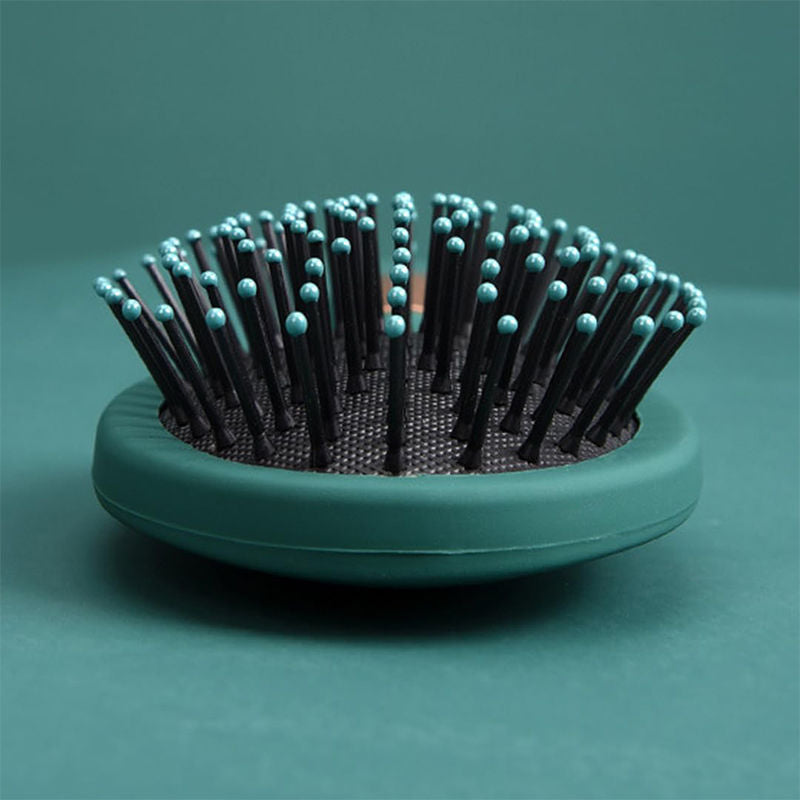 Beakey Oval Air Cushion Comb Anti Static Detangling Brush Fashionable Massage Brush for All Hair Types Styling