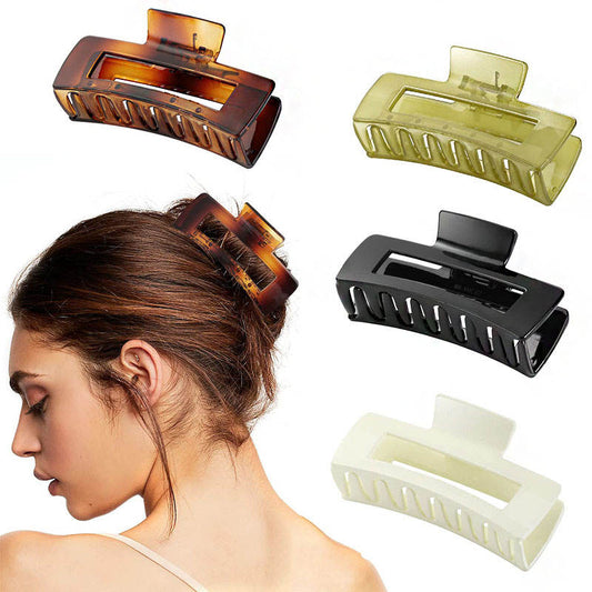 Beakey 4 Pcs Hair Claw Clips for Thick Hair Strong Hold Perfect for Women-10.5CM