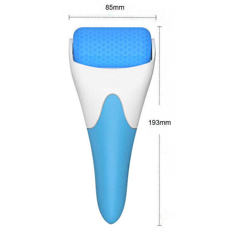 Beakey Ice Roller for Face Eyes Relief Puffiness Massager Roller-White/Green