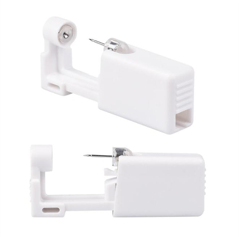 Beakey 2 Pack Self Ear Piercing Gun Disposable Ear Piercing Kit Tool