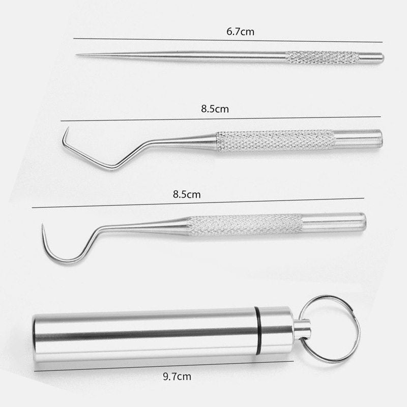 Beakey 3 Pcs Dental Tools for Cleaning Teeth Removal of Calculus-L