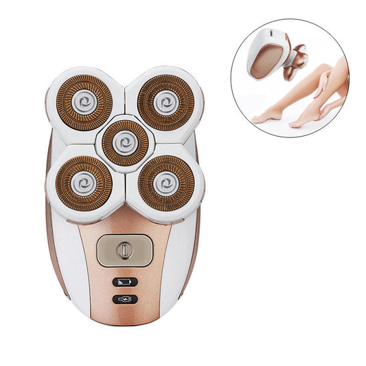 Beakey Rechargeable Waterproof Painless Leg Hair Removal for Body Arm Legs Face Bikini