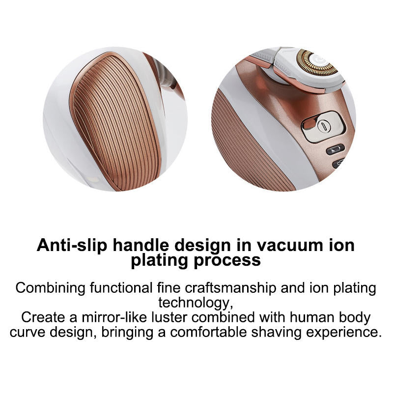 Beakey Rechargeable Waterproof Painless Leg Hair Removal for Body Arm Legs Face Bikini