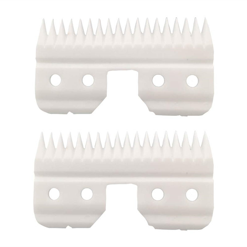Beakey 2 Pcs Fast Feed Ceramic Blades for OSTER A5 Series