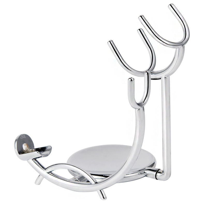 Beakey Shaving Razor and Brush Stand Universal Holder for Safety Razor Storage-2