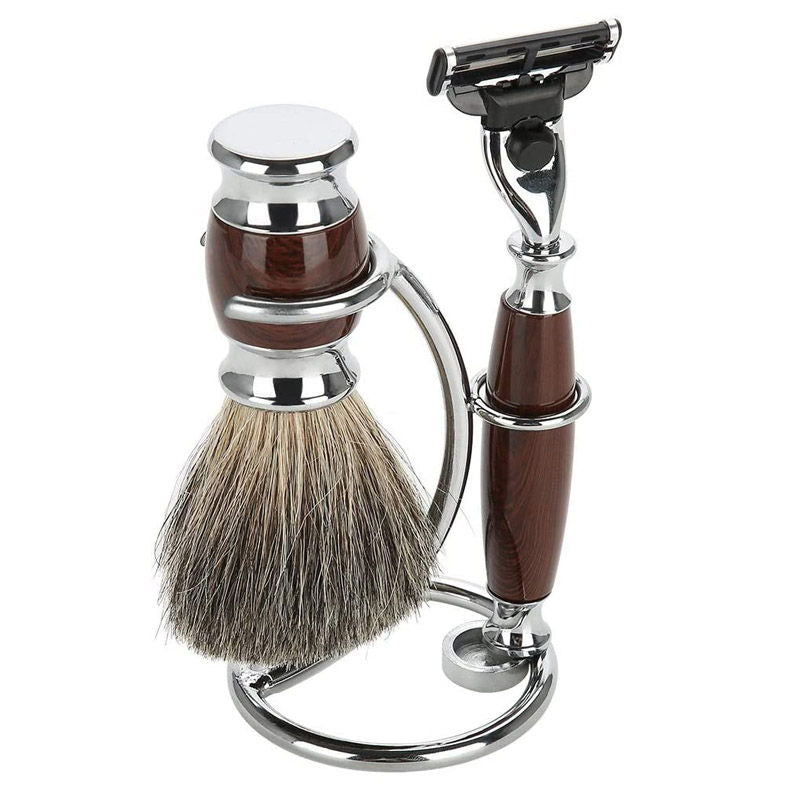 Beakey Shaving Razor and Brush Stand Universal Holder for Safety Razor Storage-3