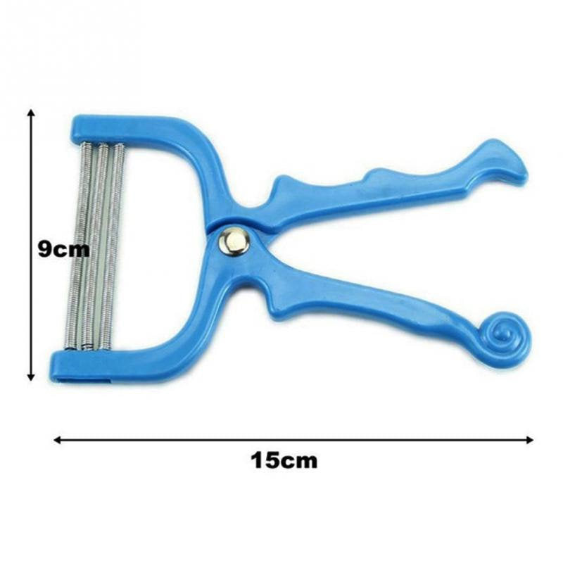 Beakey Portable Fine Hair Removal Face Hair Threading Beauty Epilator Tool Tongs-Random Color