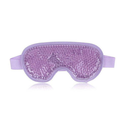 Beakey Reusable Gel Sleeping Ice Eye Mask for Headache Stress Relief-Purple