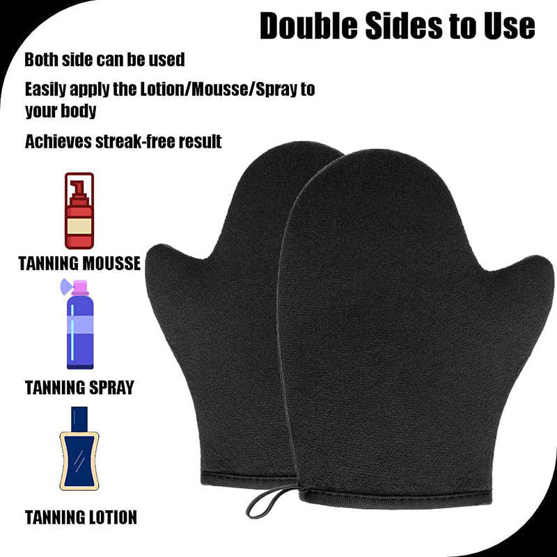 Beakey Self Tanning Mitt Applicator Sunless Tanning Back Applicator for Your Back-Brown