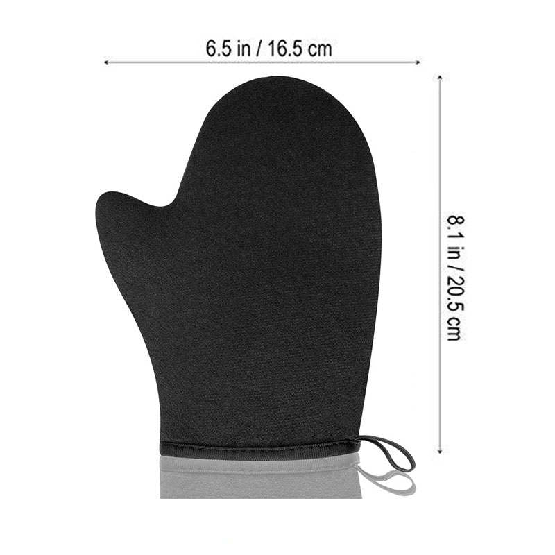 Beakey Self Tanning Mitt Set Applicator Sunless Tanning Back Applicator for Your Back-Black