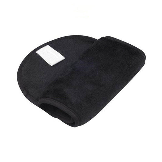 Beakey Microfiber Reusable Fast Drying Makeup Remover Washcloth-Black