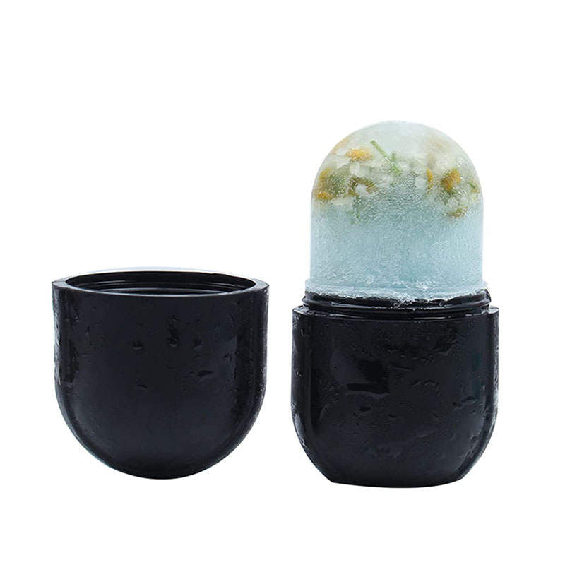 Beakey Ice Roller for Face and Eye Care Kit for Brighten Skin Your Natural Glow-Black