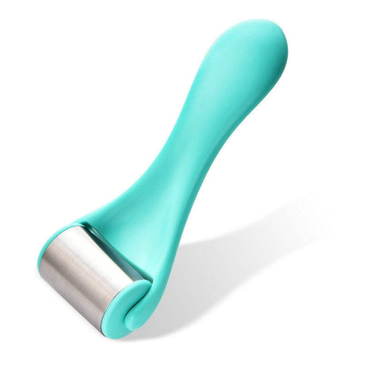 Beakey Ice Roller Stainless Steel Massager for Face & Eye-Green