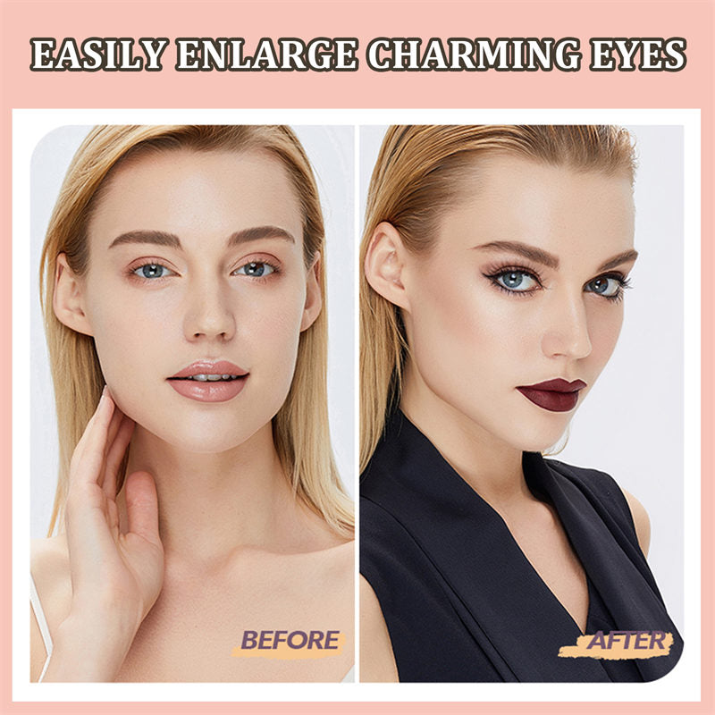 Beakey Natural False Eyelashes Wispy Fluffy Lashes Reusable Tapered End Technology Fake Lashes 5 Pairs (F02)