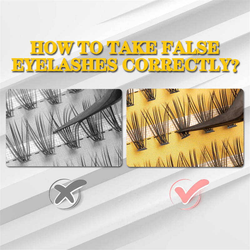 Beakey 240Pcs Eyelash Clusters 10-14mm Mix Lengths False Eyelashes-10D20D