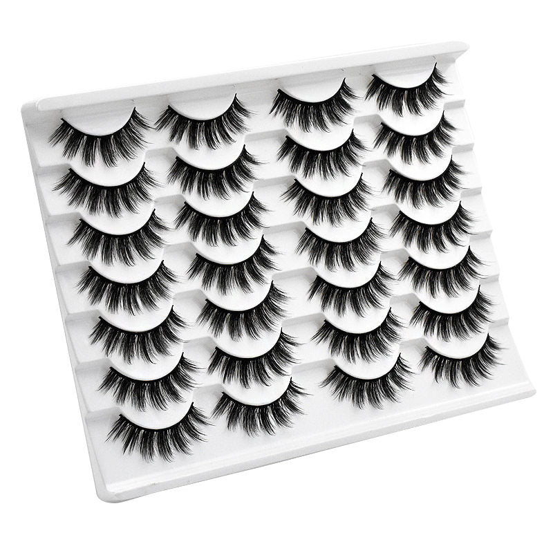Beakey 3D Multi-Layer False Eyelashes 14 Pairs Fluffy Cat Eye Lashes-E02