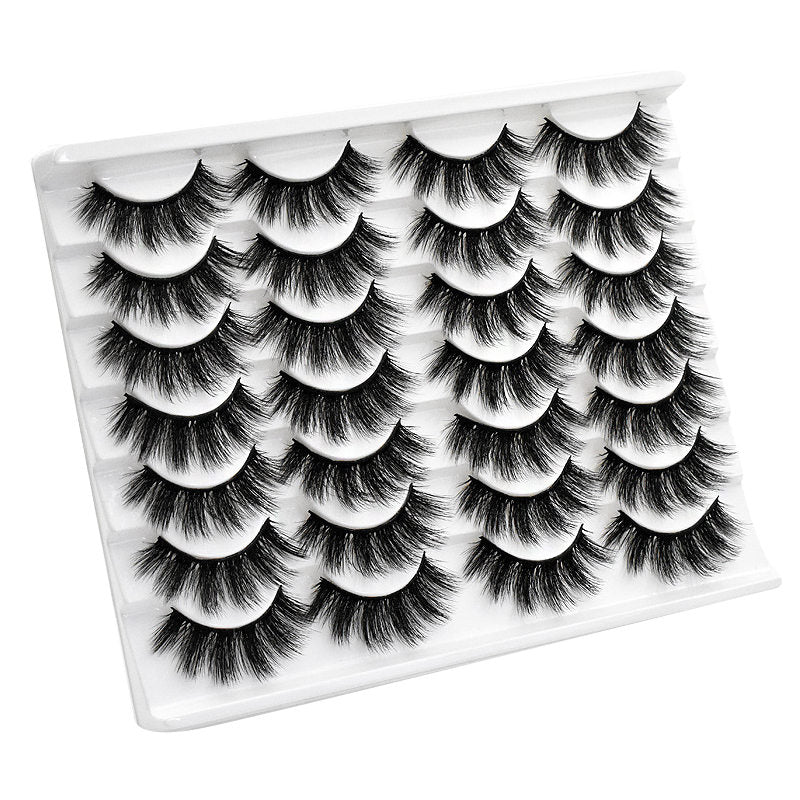 Beakey 3D Multi-Layer False Eyelashes 14 Pairs Fluffy Cat Eye Lashes-E06