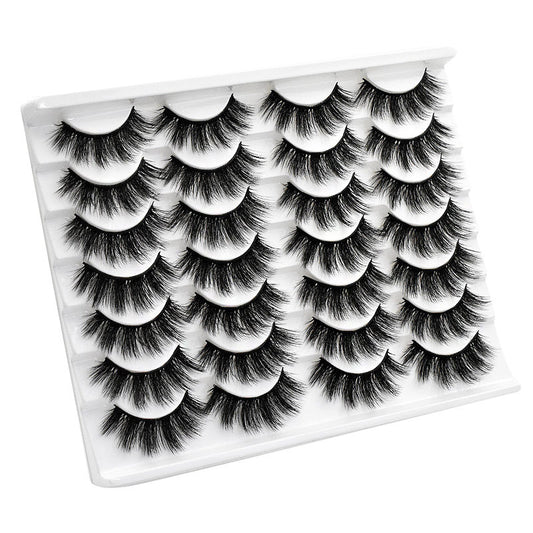 Beakey 3D Multi-Layer False Eyelashes 14 Pairs Fluffy Cat Eye Lashes-E06