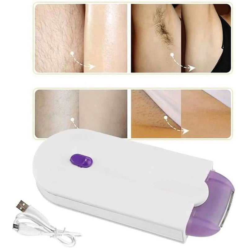 Beakey Silky Smooth Hair Eraser for Women Painless Rechargeable Sensor Epilator