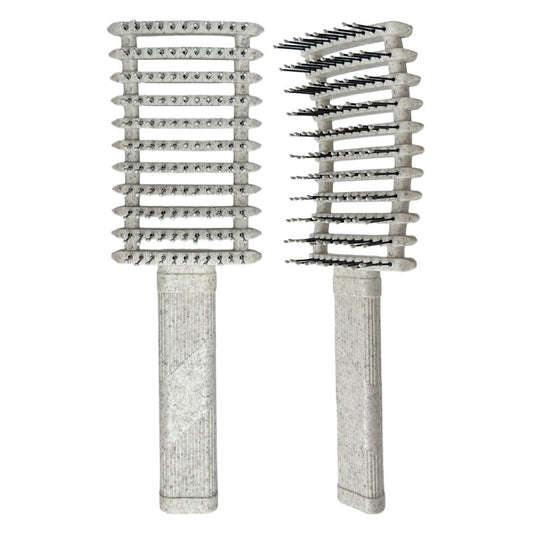 Beakey Curly Hair Brush Defining Vented Curl Defining Brush for Curly Hair Shaping 9105-Beige