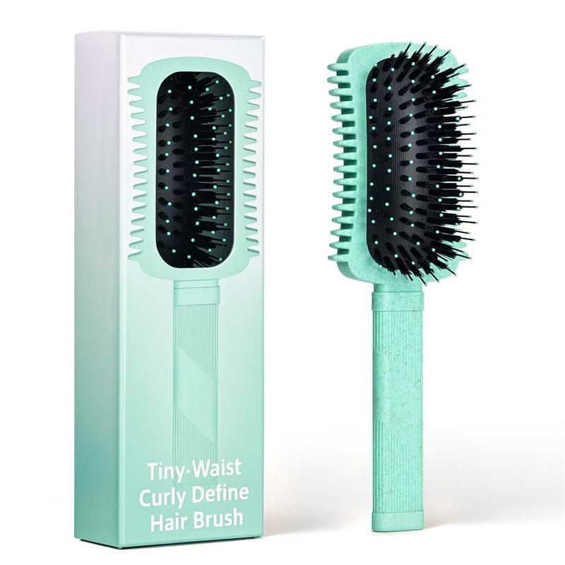 Beakey Curly Hair Brush Defining Volume Curl Defining Brush for Curly Hair Shaping 9205-Green