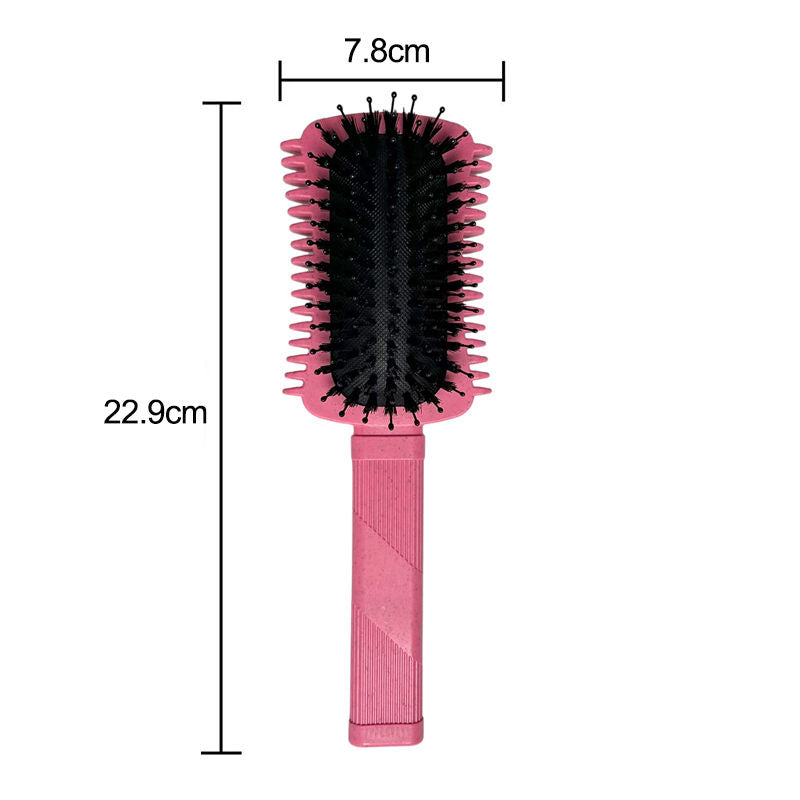 Beakey Curly Hair Brush Defining Volume Curl Defining Brush for Curly Hair Shaping 9205-RoseRed