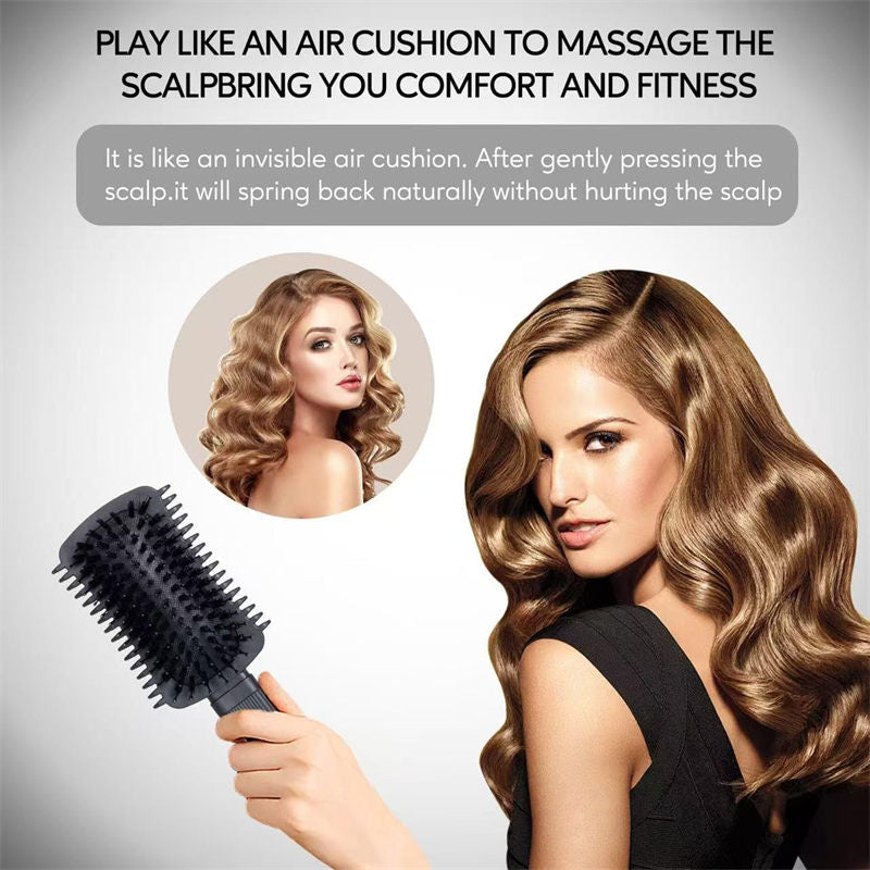 Beakey Curly Hair Brush Defining Volume Curl Defining Brush for Curly Hair Shaping 9205-Black