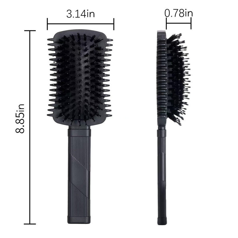 Beakey Curly Hair Brush Defining Volume Curl Defining Brush for Curly Hair Shaping 9205-Black