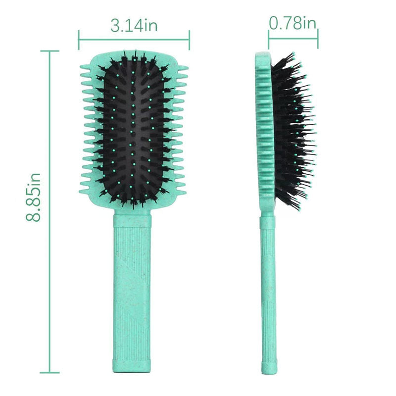 Beakey Curly Hair Brush Defining Volume Curl Defining Brush for Curly Hair Shaping 9205-Green