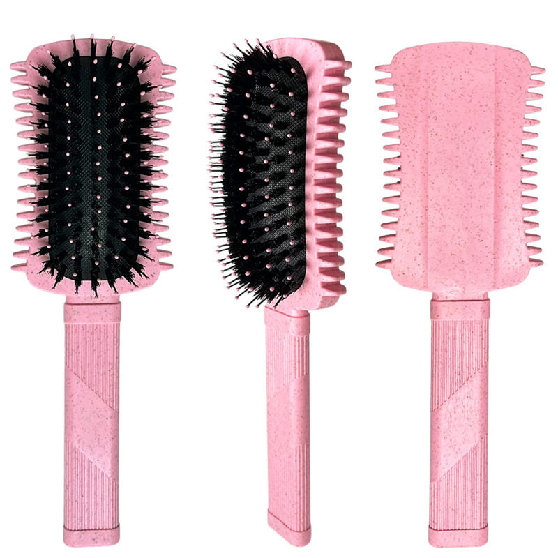 Beakey Curly Hair Brush Defining Volume Curl Defining Brush for Curly Hair Shaping 9205-Pink