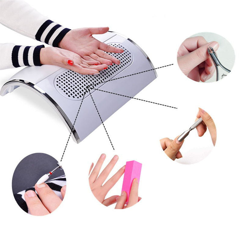 Beakey Professional Nail Dust Extractor 40 W for Acrylic Nails Gel Nails