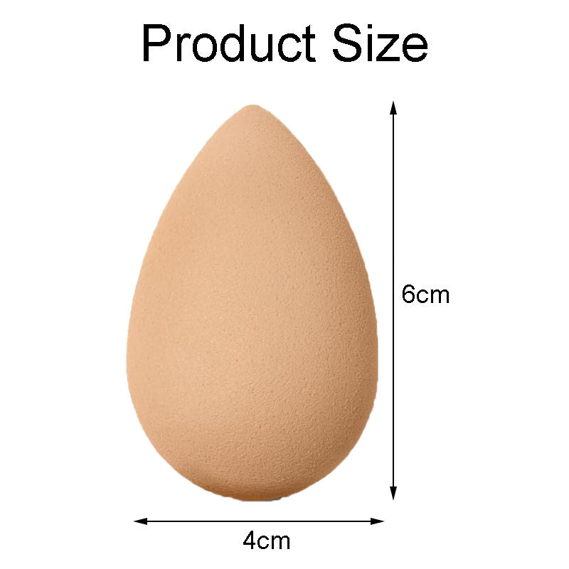 Beakey Makeup Sponge Super-Soft Foam Washable Easily Blends Foundations-Coffee
