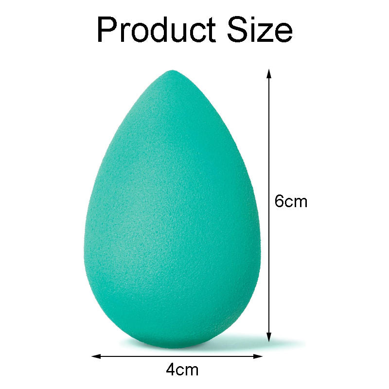 Beakey Makeup Sponge Super-Soft Foam Washable Easily Blends Foundations-Green