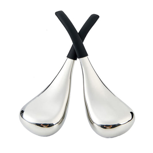 Beakey Ice Globes Facial Skin Care Tools for Women Face Eyes with Storage Case-Silver