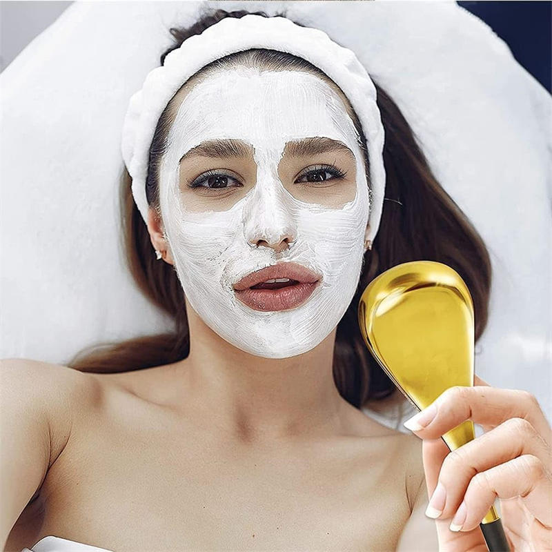 Beakey Ice Globes Facial Skin Care Tools for Women Face Eyes with Storage Case-Gold