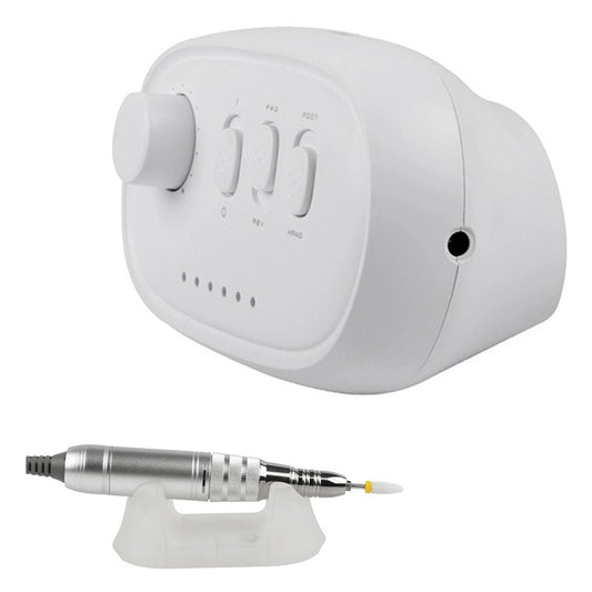 Beakey Electric Nail Drill Kit Manicure Pen Polisher-White
